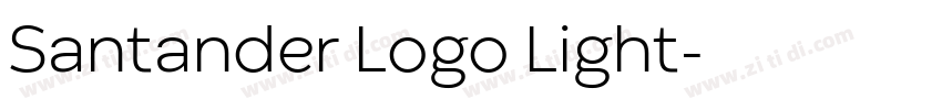 Santander Logo Light字体转换